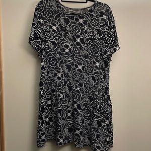 Gudrun Sjoden Black Floral Dress